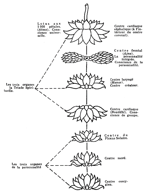 REFLET DE LA TRIADE SPIRITUELLE DANS LA PERSONNALITE